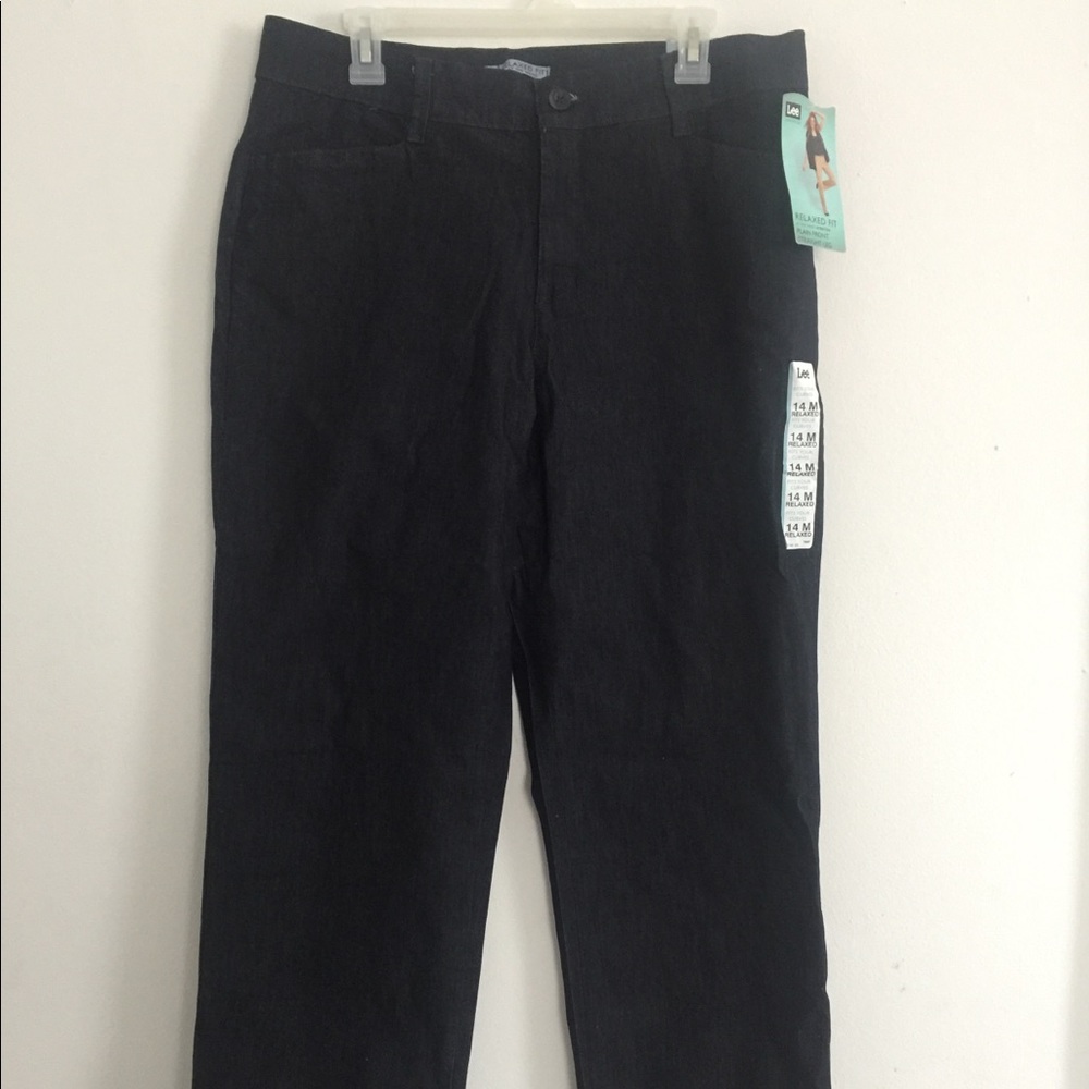 Lee relaxed fit straight leg pants/jeans brand new